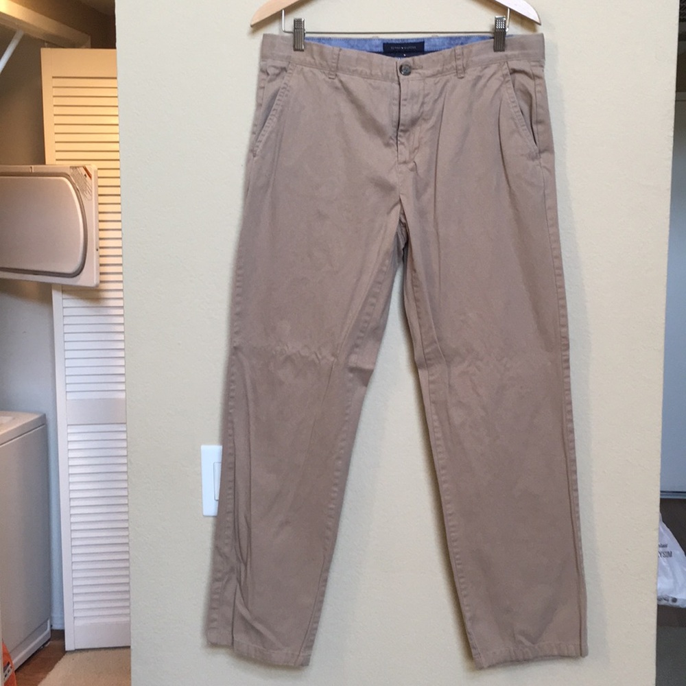 Tommy Hilfiger Cream/Tan Men’s Pants 34x32